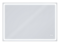 Дзеркало AquA PooL Aqua 100x70 88-Hra100s70-CWDd-mK з профілем матовий алюміній і LED підсвіткою