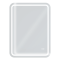 Дзеркало AquA PooL Ibiza 60x80 88-Ibz60s80-CWDd з LED підсвіткою