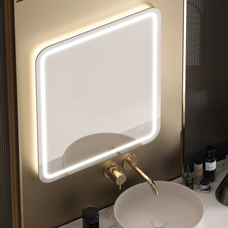 Дзеркало AquA PooL Ibiza 80x70 88-Ibz80s70-CWDd з LED підсвіткою