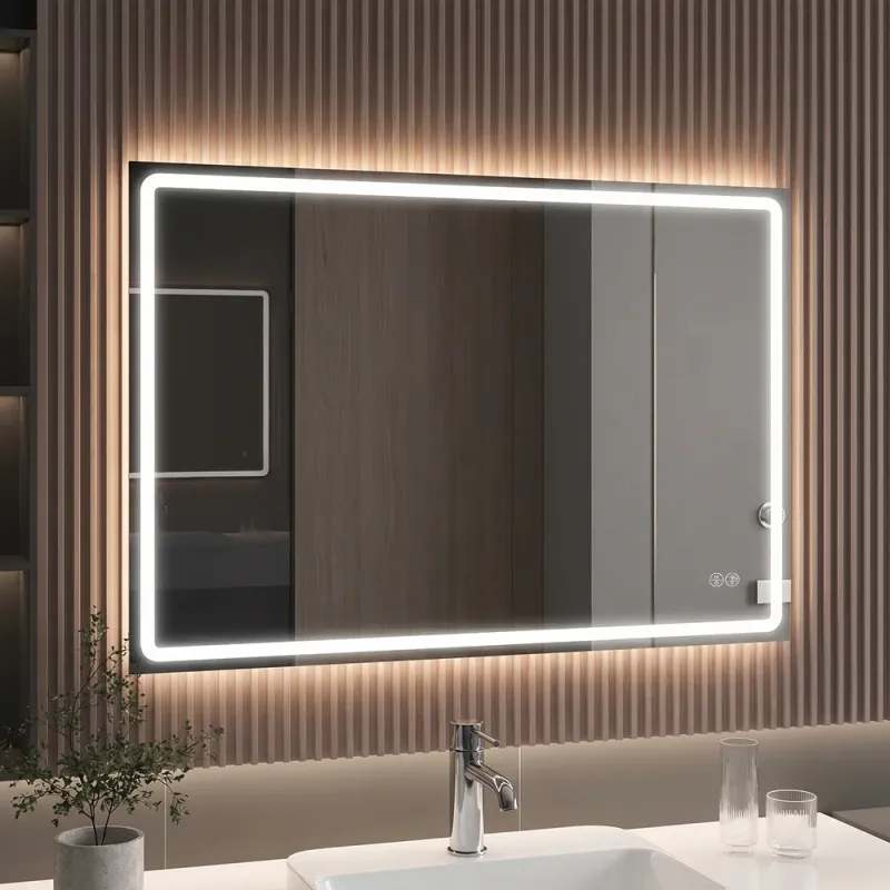 Дзеркало AquA PooL Nil 100x70 88-Nil100s70-CWDd з LED підсвіткою
