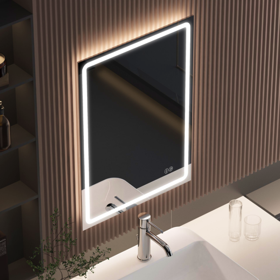 Дзеркало AquA PooL Nil 60x80 88-Nil60s80-CWDd з LED підсвіткою