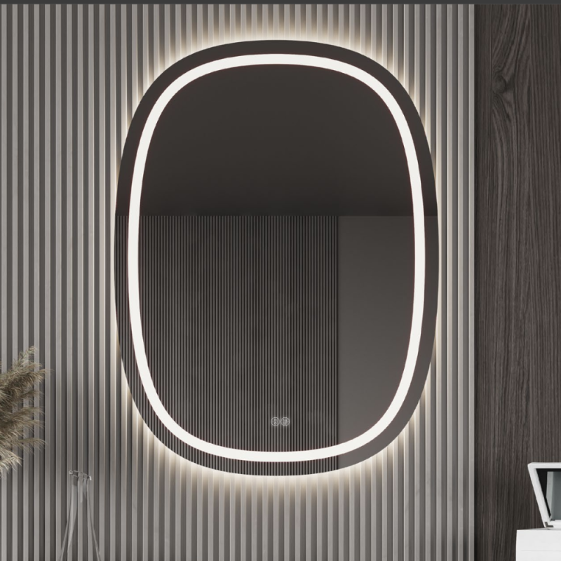 Дзеркало AquA PooL Safir 60x80 88-Sfr60s80-CWDd з LED підсвіткою