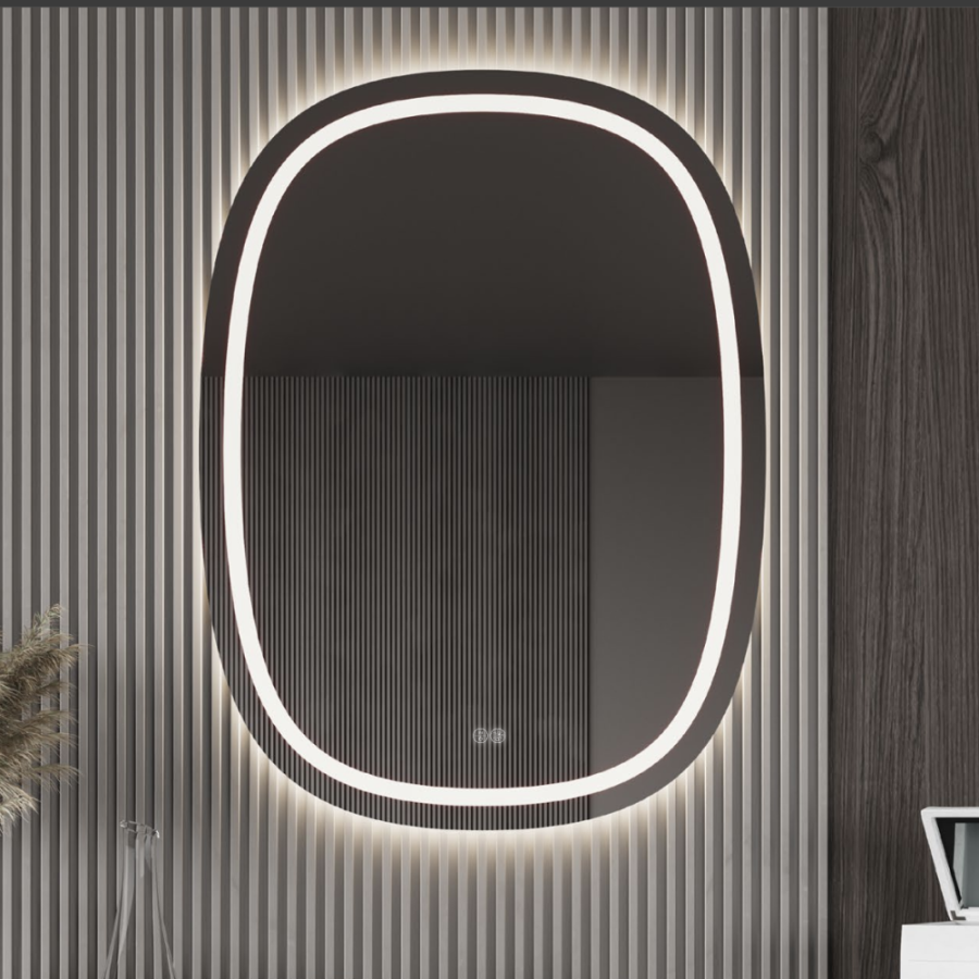 Дзеркало AquA PooL Safir 60x80 88-Sfr60s80-CWDd з LED підсвіткою