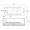Ванна акрилова AquA PooL Origin 150х70 88A16915070