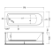Ванна акриловая AquA PooL Origin 170х70 88A16917070