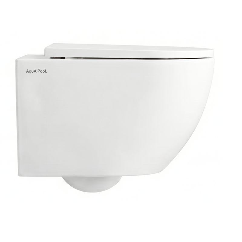 Унітаз підвісний AquA PooL Origin Round M Vortex Ultra Clean 88OR520T03  с сидінням Soft Close