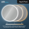 Дзеркало AquA PooL Nova Classic 80x80 88-Nva80d80+CWDd з фоновою LED підсвіткою